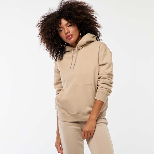 Kiabi Sweat à capuche uni BEIGE Drest