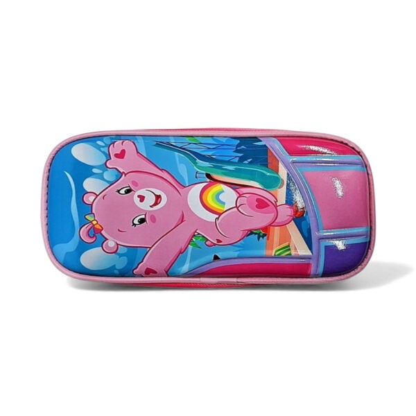 LEATHER – Trousse 2 compartiments 3D réf 33 Rose