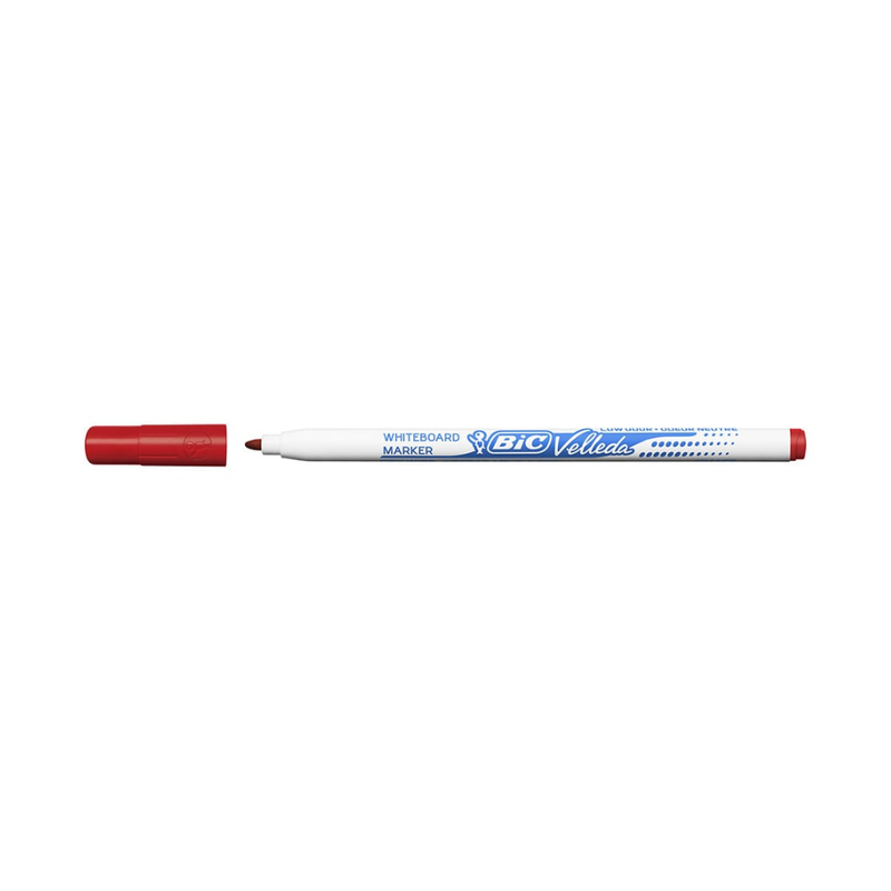 BIC - BIC Velleda 1721 Feutres pour Tableau Blanc Effaçables à Sec Pointe Conique Fine, Couleurs Assorties, Blister de 5 5