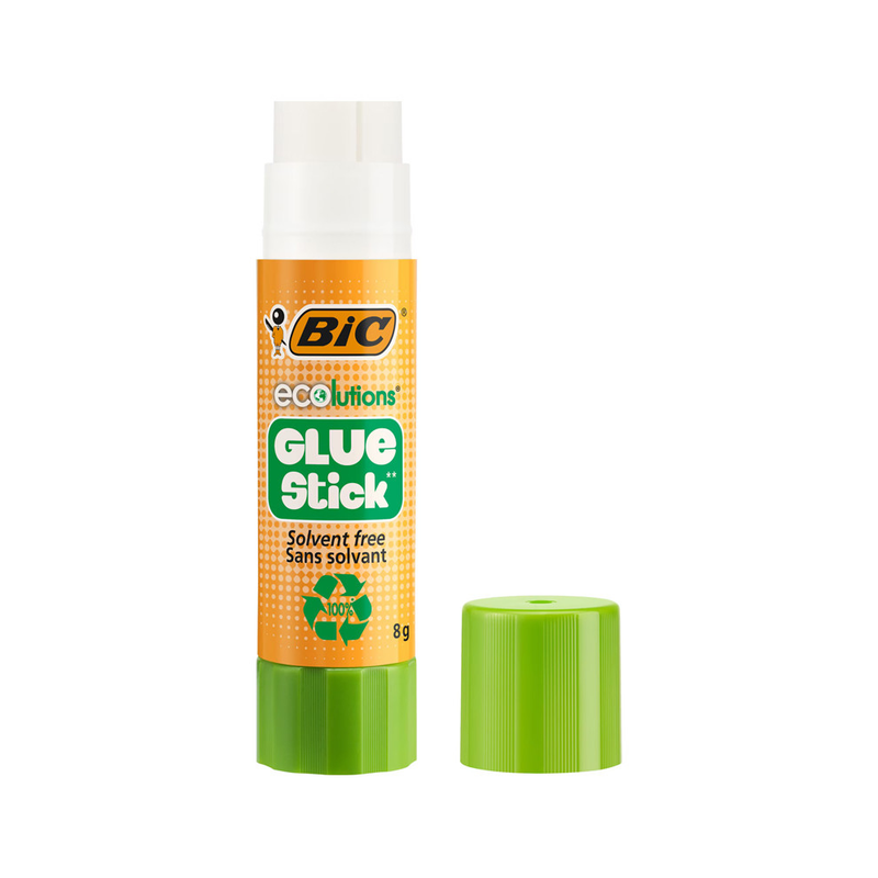 BIC – Bâtons de colle BIC ECOlutions – 8 g – Blister de 3