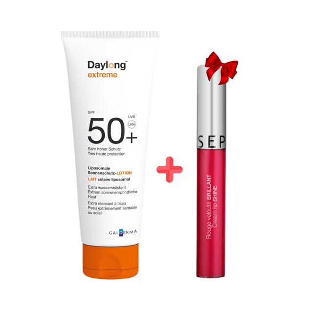 Daylong – Extrême Lotion Solaire Spf50+100ml + Gloss Sephora 19 Princess Lollipop GRATUIT