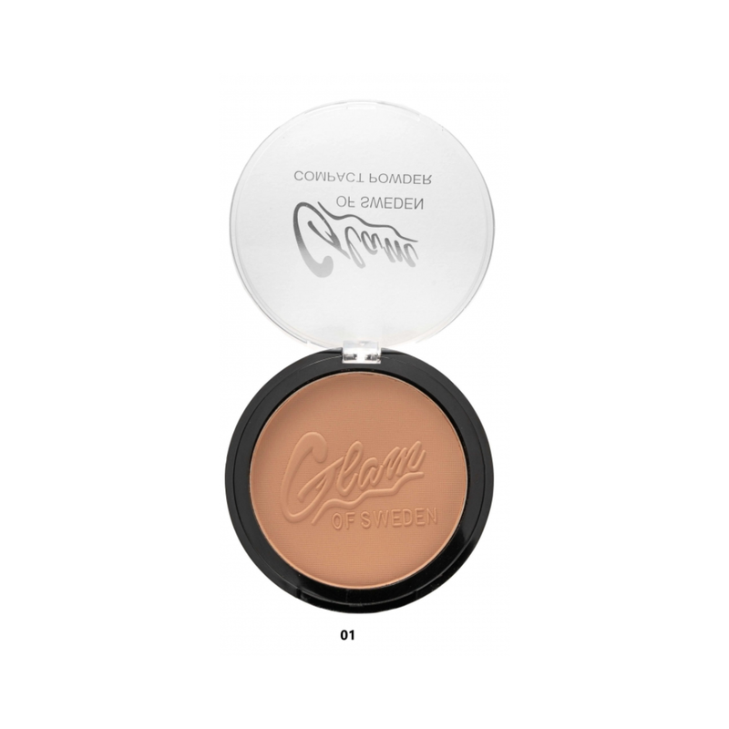 Glam Of Sweden – Compact Powder 01 Light