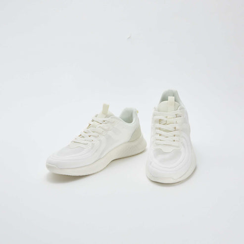 Kiabi Baskets en mesh typer running à lacets GRIS Drest