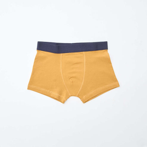 Kiabi - Lot 5 boxers unis unis et imprimés ORANGE 6