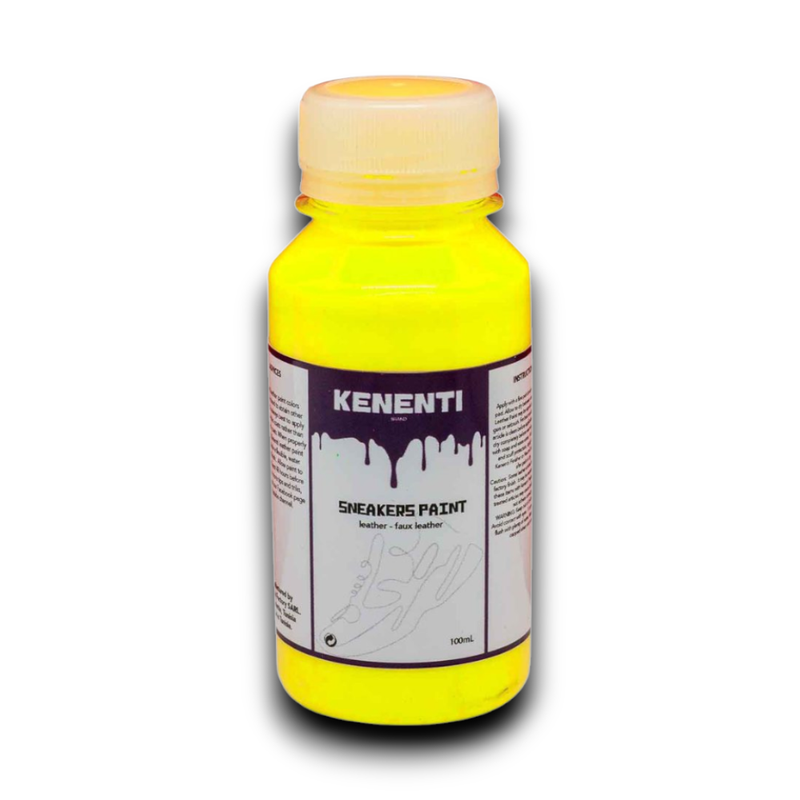 KENENTI – Peinture cuir 100ml Jaune