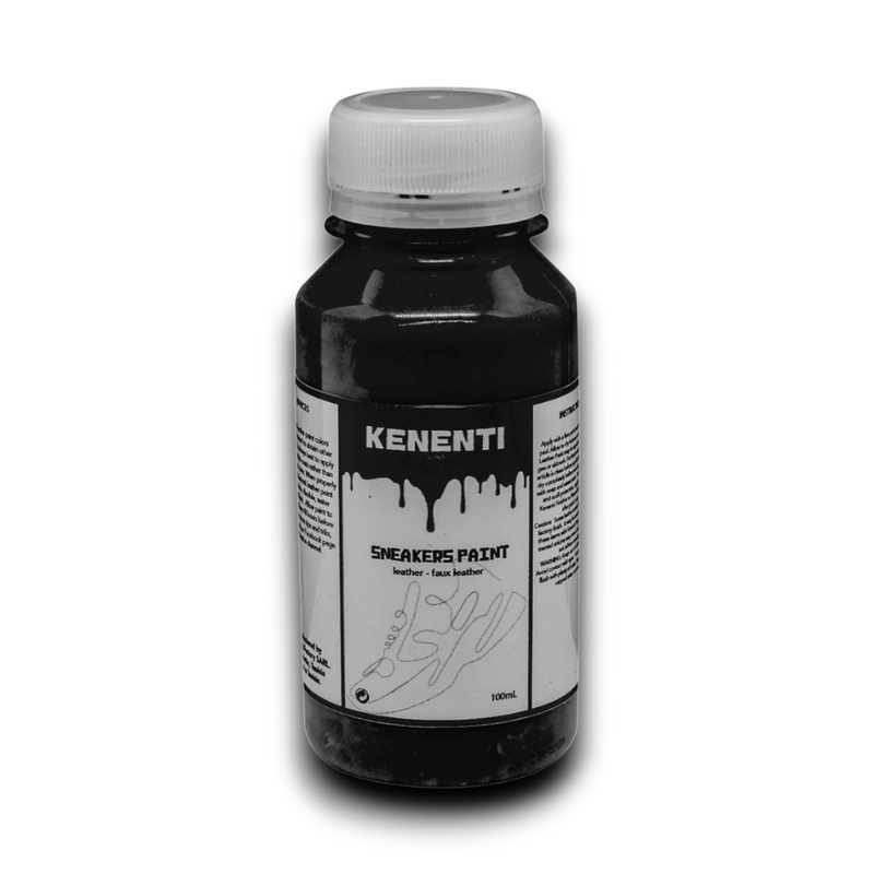 KENENTI – Peinture cuir 100ml Noir