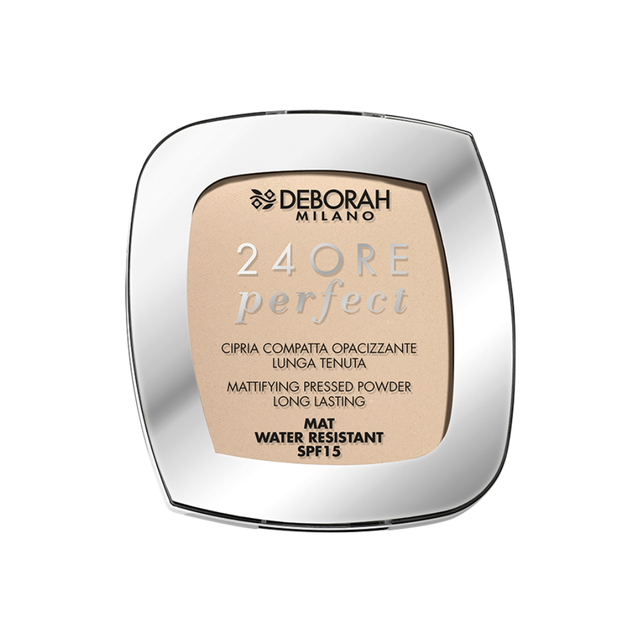 Deborah - Poudre Fond De Teint 24Ore Mat Waterproof N°01
