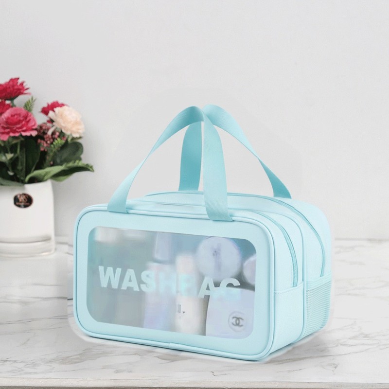 ZENORA – Trousse de Toilette Washbag Bleu Ciel