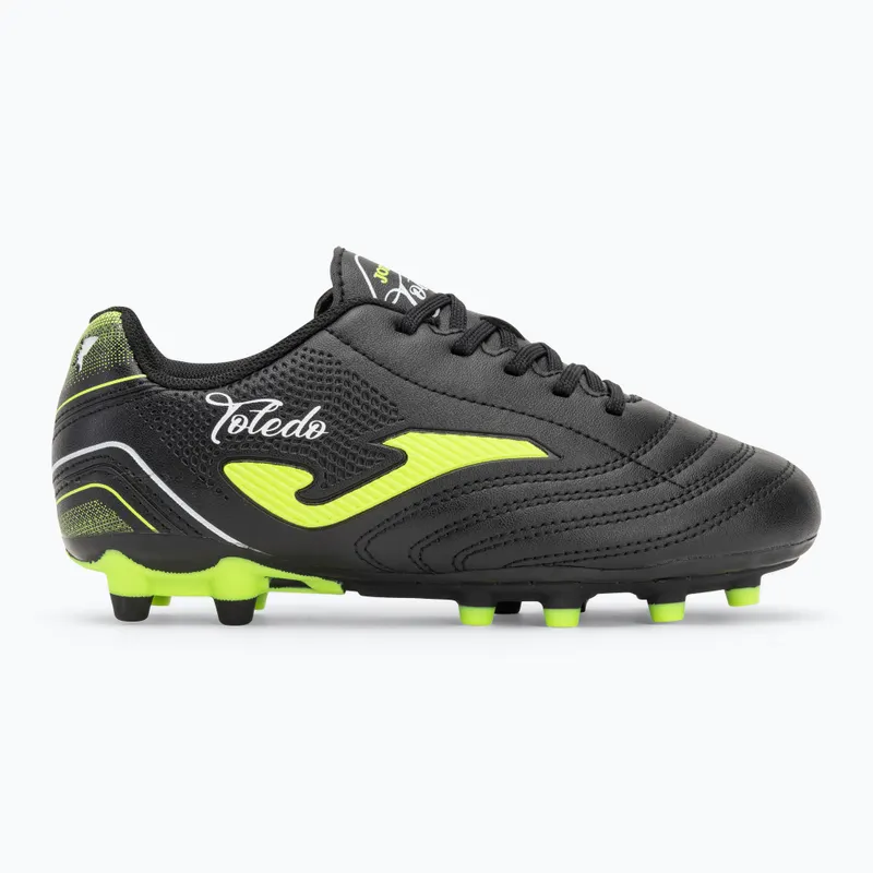 Joma – Chaussures de sport Enfant TOLEDO JR 2501 NOIR FIRM GROUND