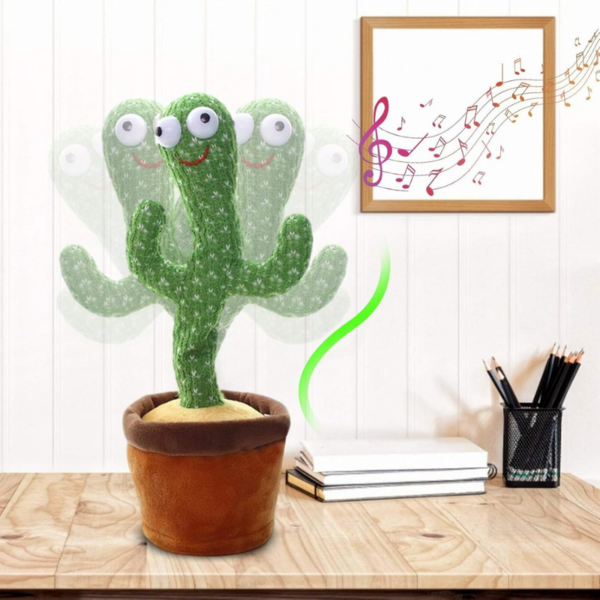 Statue deco,Cactus parlant Poupée Cactus dansante amusante,jouets en