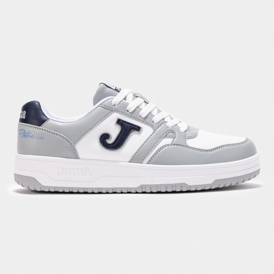 Joma – Basket casual Homme C.Platea Low 25 Blanc Gris