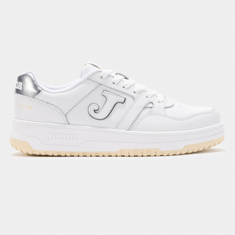Joma – Basket Casual Femme C.ATTICA LADY 2512 BLANC GRIS