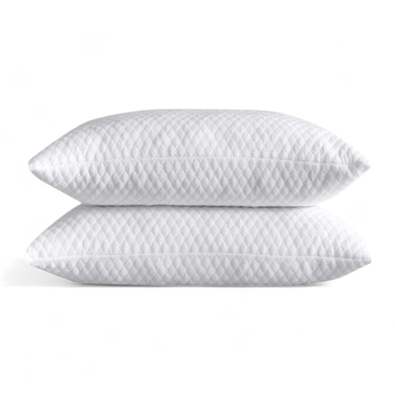 SWEET CORNER – Lot de 2 oreillers douceurs en fibre – 1kg – 70x50cm