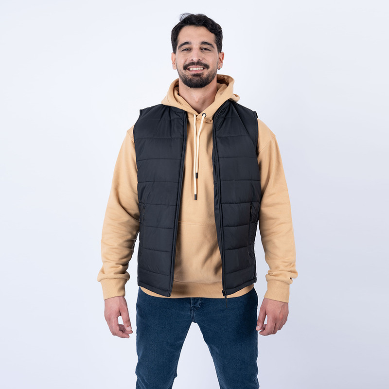 Lee Cooper – Doudoune sans Manche – Toile