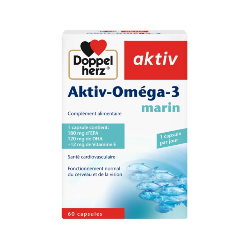 Doppelherz – Aktiv Omega-3 60 Comprimé