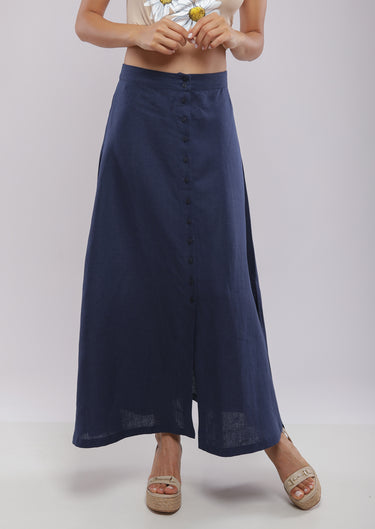 Dolce Mente – Jupe évasée – Bleu