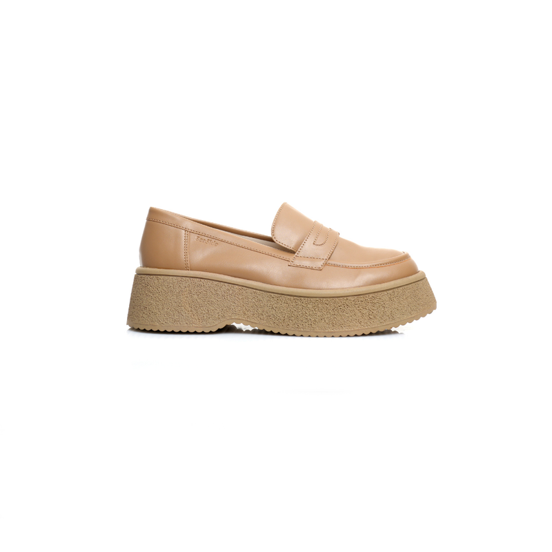 Seaside – Mocassin semelle épaisse H25-404 – Camel