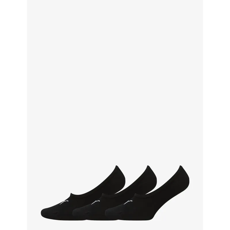 Puma - PUMA UNISEX FOOTIE 3P - Noir 2