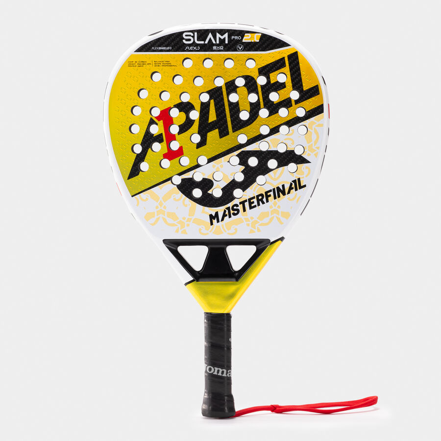 Joma – Raquette de padel Slam Pro A1 Padel 24/25 – Jaune Noir