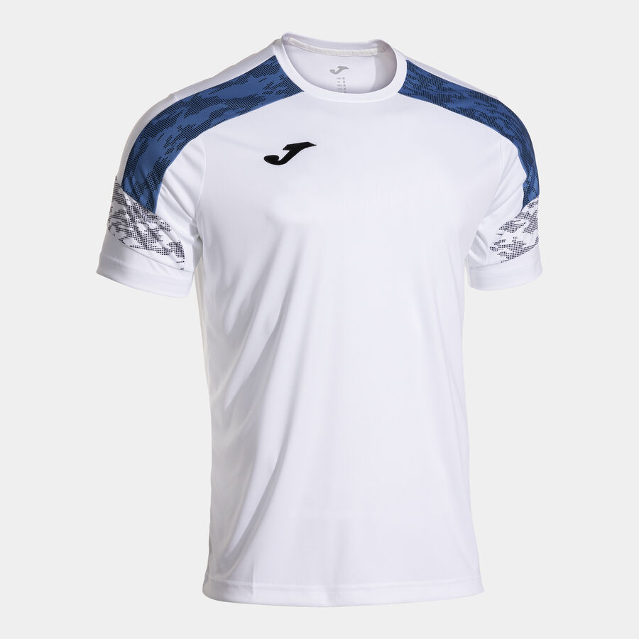 Joma – Maillot manches courtes homme Championship VIII – blanc bleu roi
