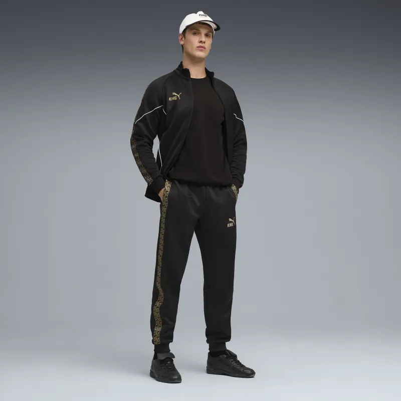 Puma – Veste de football KING Anthem Homme – PUMA Black-PUMA Gold - Puma