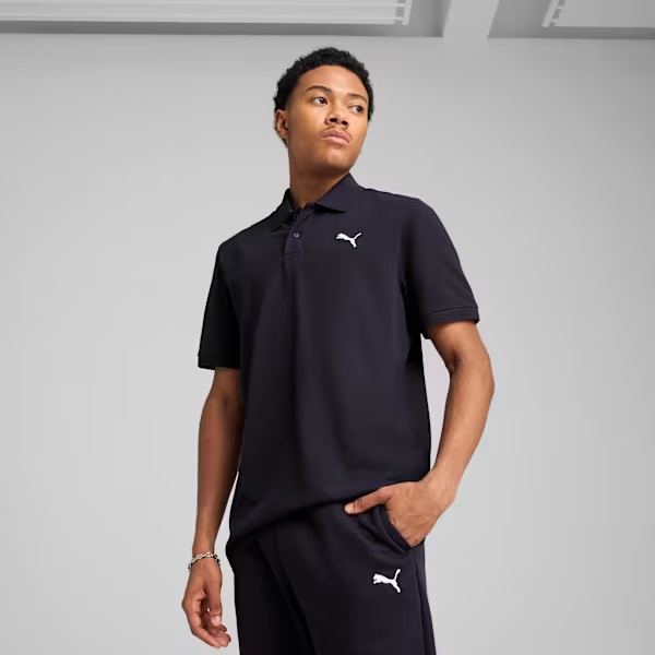 Puma – Polo piqué PUMA Essentials – New Navy - Puma