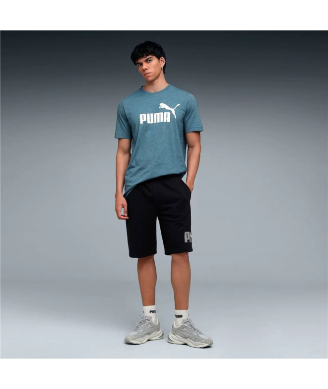 Puma – Short Puma Essentials Logo Lab – PUMA Black - Puma