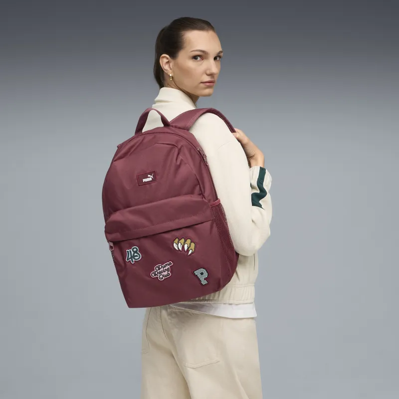 Puma – Sac à dos avec écussons Phase (20L) – Ruby Shimmer - Puma