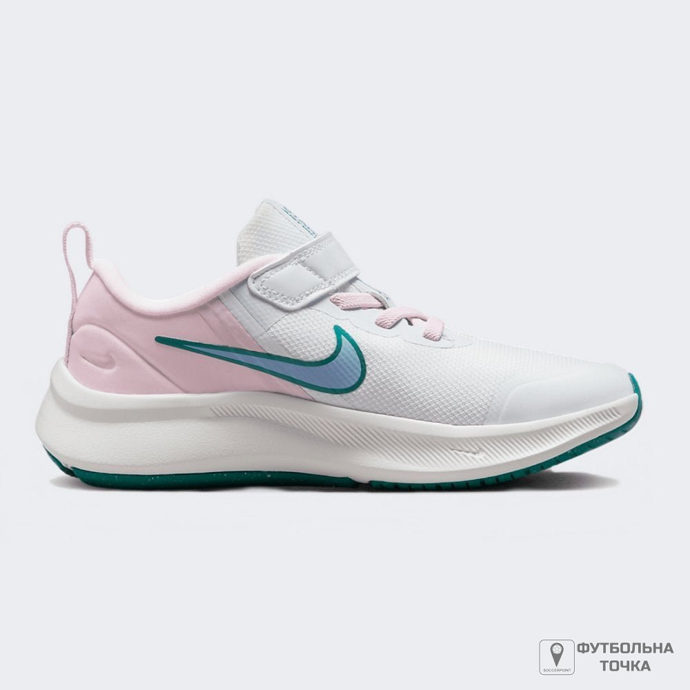 Nike – Star Runner 3 Mineral S – Rose Blanc - Nike