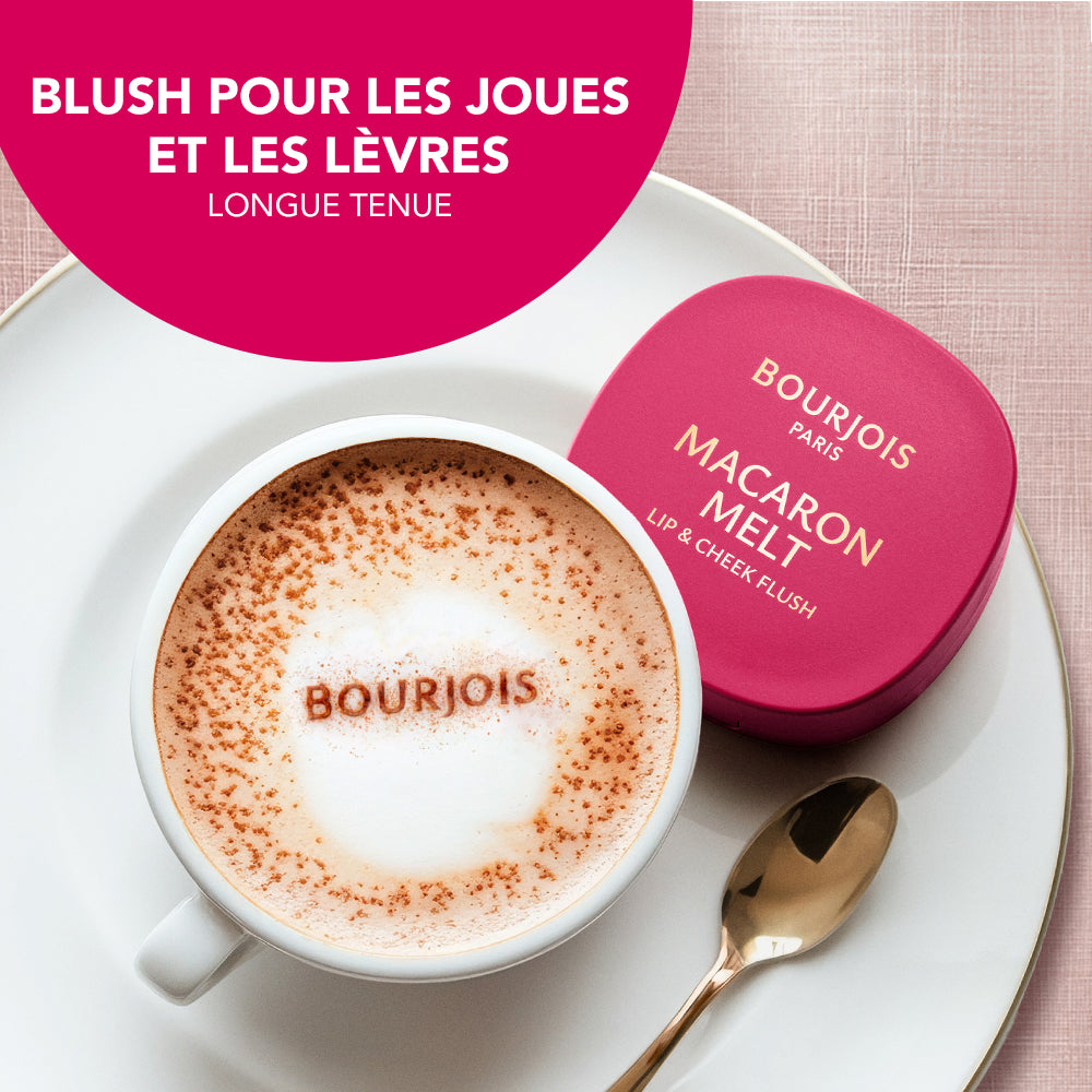 Bourjois - Blush Macaron Melt Lip &amp; Cheek Flush 01 Macar'Rose 7