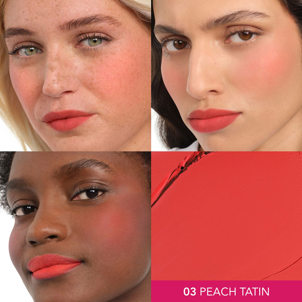 Bourjois - Blush Macaron Melt Lip &amp; Cheek Flush 03 Peach Tatin 5