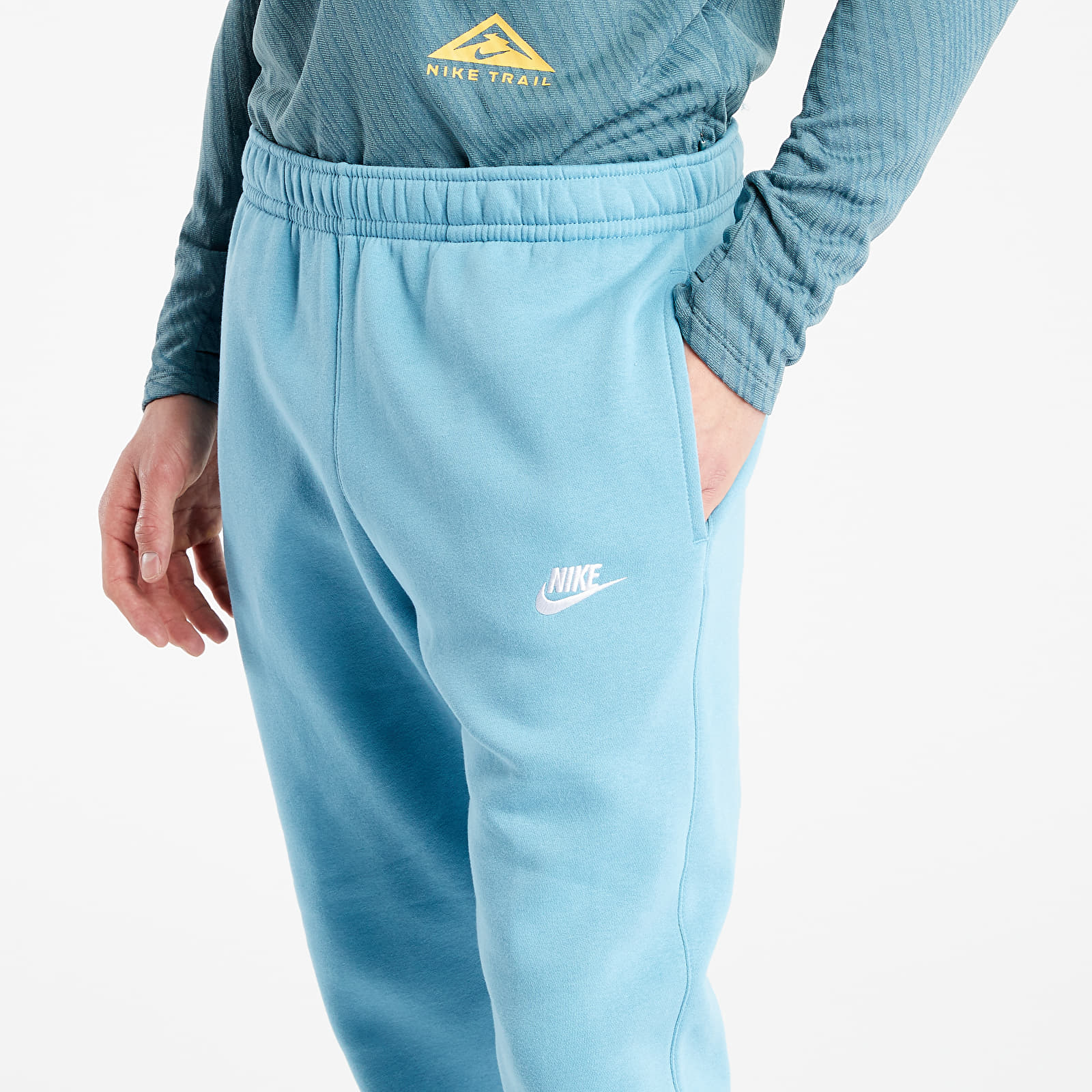 Nike – NK CLUB KNIT JOGGER – Bleu Ciel - Nike