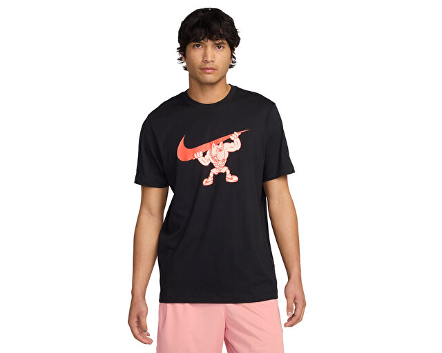 Nike – T-shirt Nike Clothing M NK TEE IKYKY GYM CULT – Noir