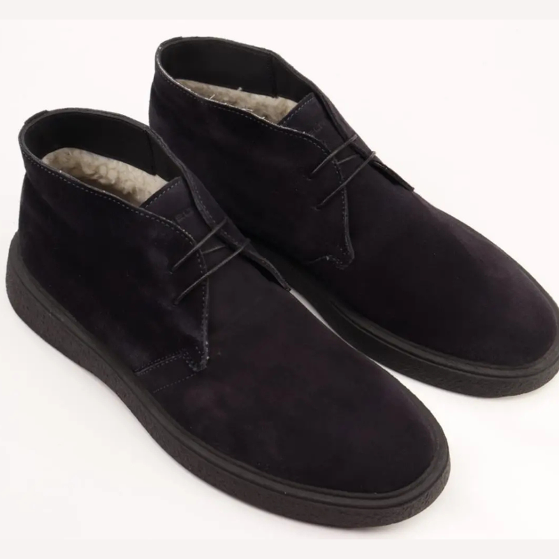 Beltoni - Boots Homme - FRAU BLEU MARINE DAIM 4