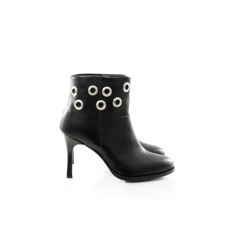 Seaside – Bottine talon accessoires H24-0015 – Noir