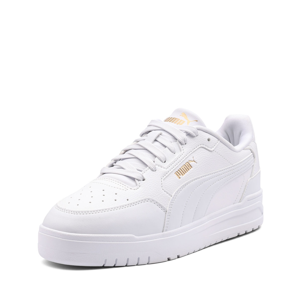 Puma - Sneakers classiques Shuffle Downtown Enfant et Adolescent - White-PUMA White-PUMA Gold 3