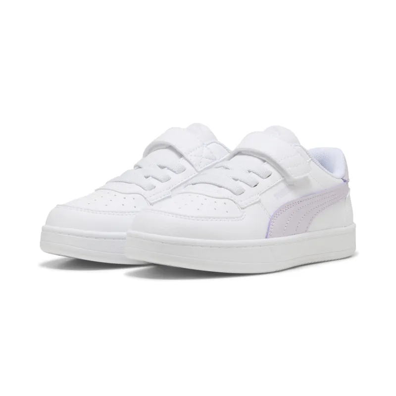 Puma - Baskets à fermture facile PUMA Caven 2.0 Enfant - White-Lilac Frost 5