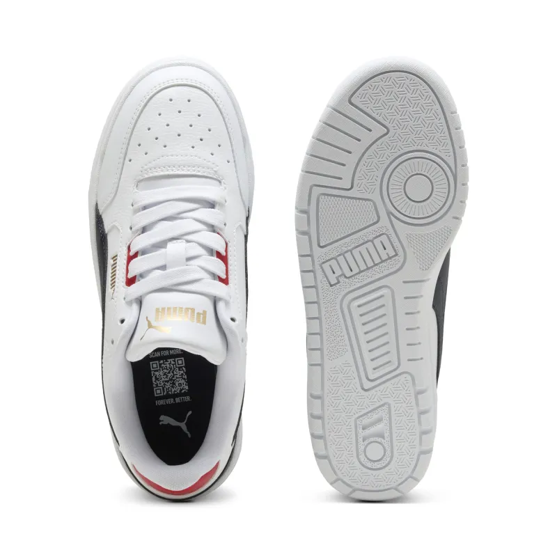 Puma - Sneakers classiques Shuffle Downtown Enfant et Adolescent - White-New Navy-For All Time Red 4