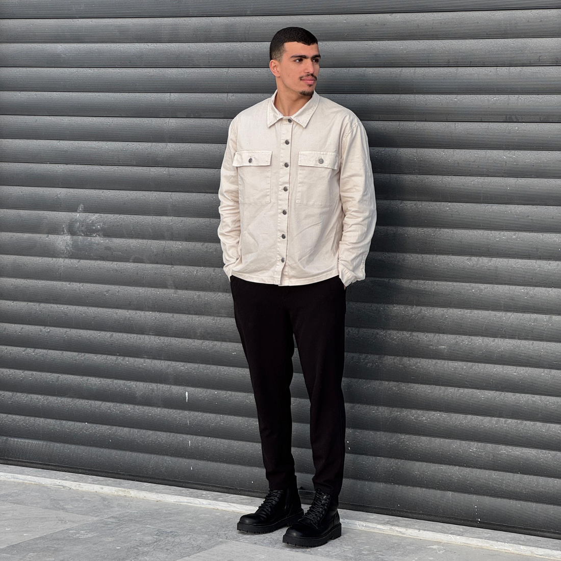 Jeanz – Surchemise Homme – Ecru