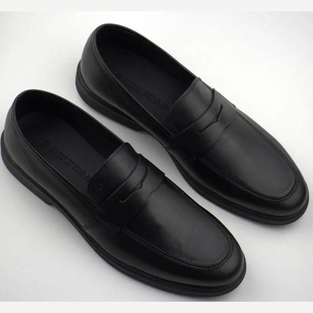 Beltoni - Mocassins Classique Homme SALVATORE - NOIR CUIR 2