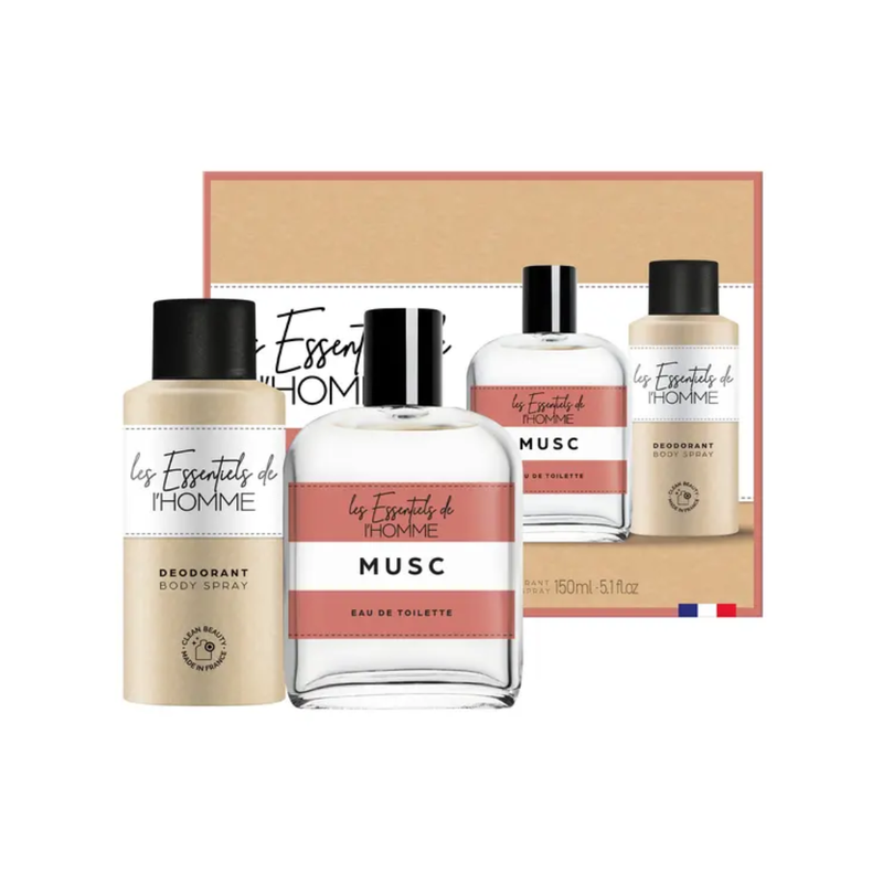 Les Essentiels De L'Homme - Coffret Musc Eau de Toilette 100Ml