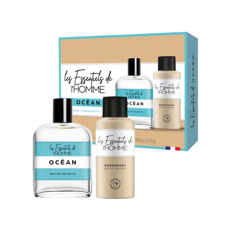 Les Essentiels De L'Homme - Coffret Ocean Eau de Toilette 100Ml