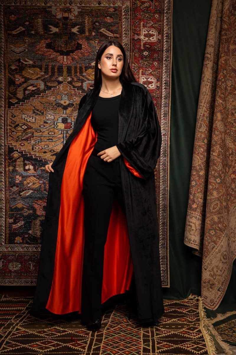 Trésors de Mimi – Kimono Mahira Noir