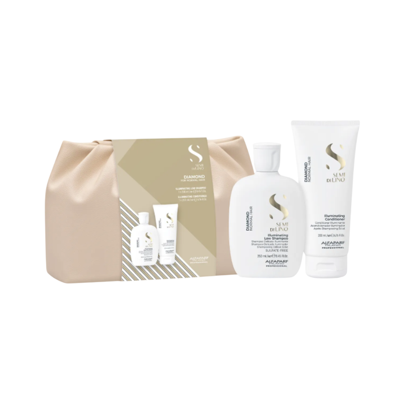 Alfaparf Milano – Semi Di Lino Kit Diamant Pour Cheveux Normaux ( Edition Limitée)