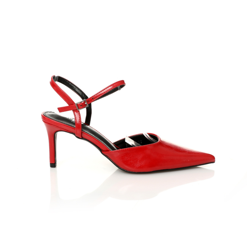 Seaside – Slingback Talon E25-F1433 – Rouge