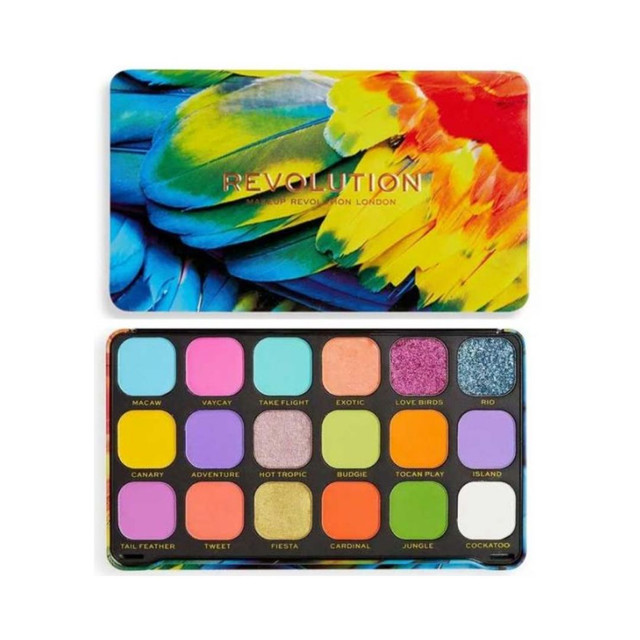 Revolution – Palette Fard À Paupières Forever Flowless Bird Paradise