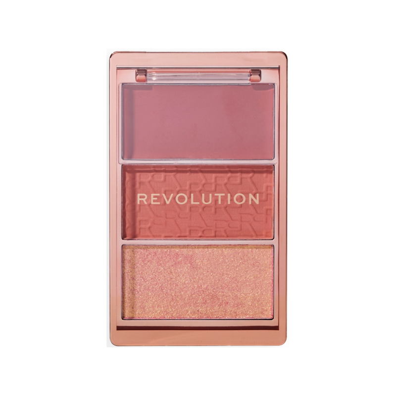 Revolution – Trio Fards À Joues Icon Rose