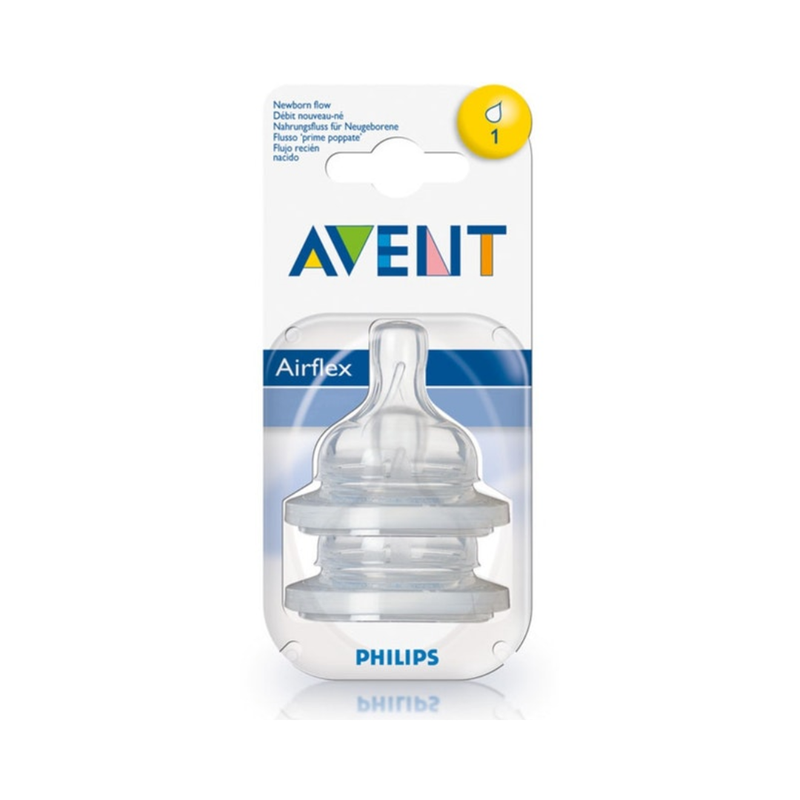 Avent – Tetine Anti-Colique 1M+ Debit Lent