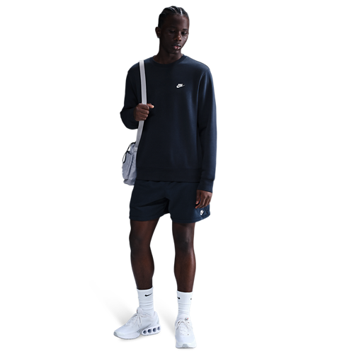 Nike – Nike Club Fleece Crew Homme Sweats – Bleu Marine - Nike