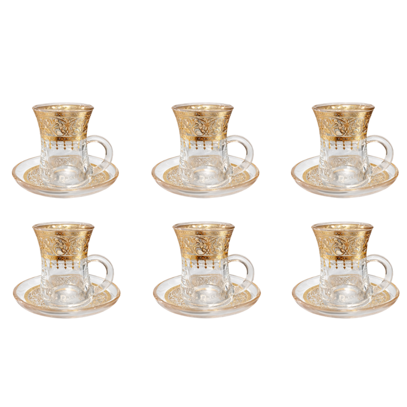 NEST – Service à Thé Prestige Artisanal – 12 Pièces